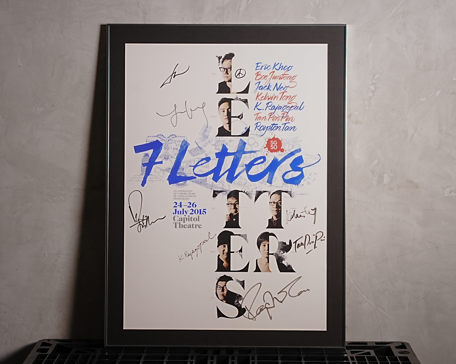 7 Letters Poster (SG50 Tribute film)
