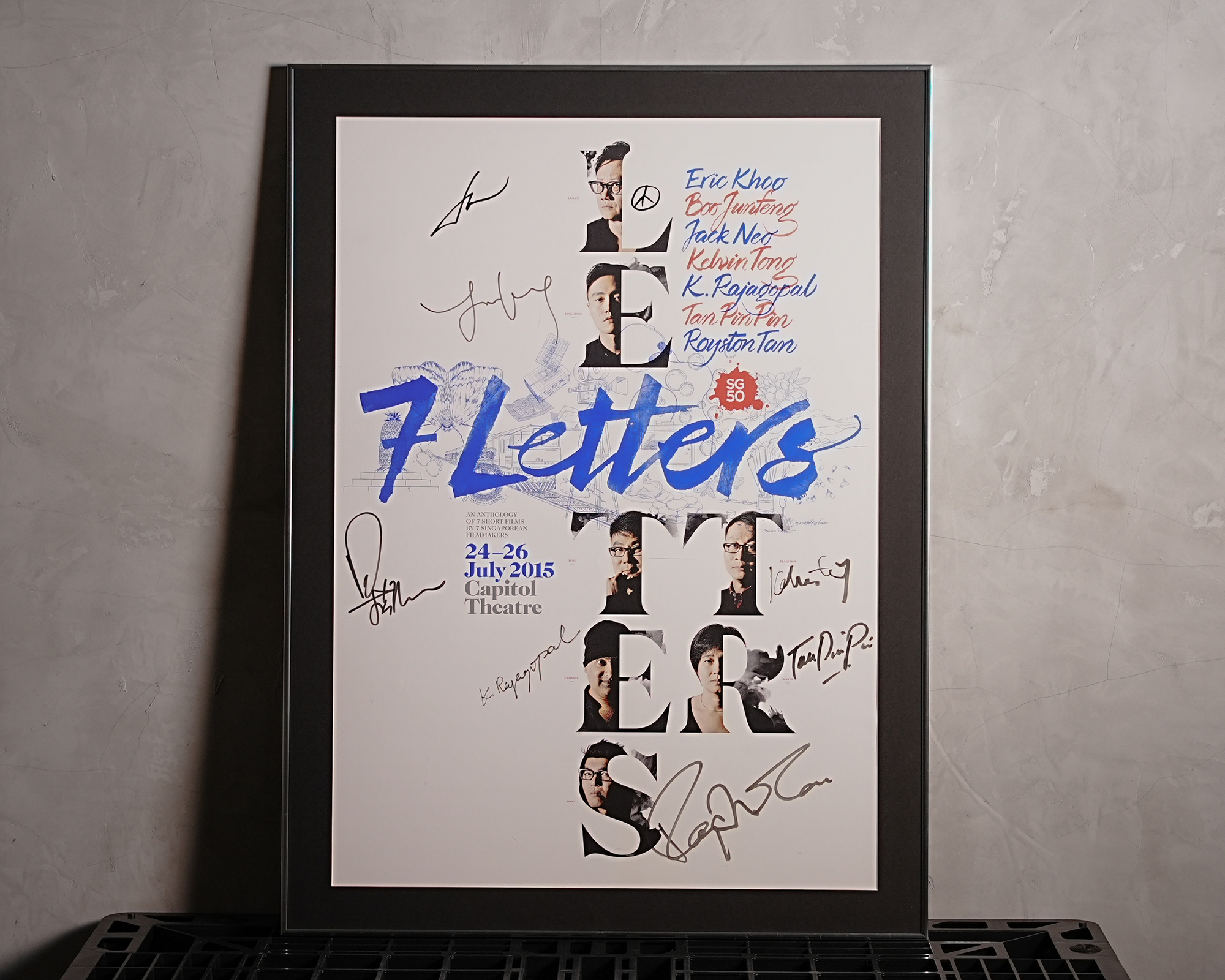 7 Letters Poster (SG50 Tribute film)