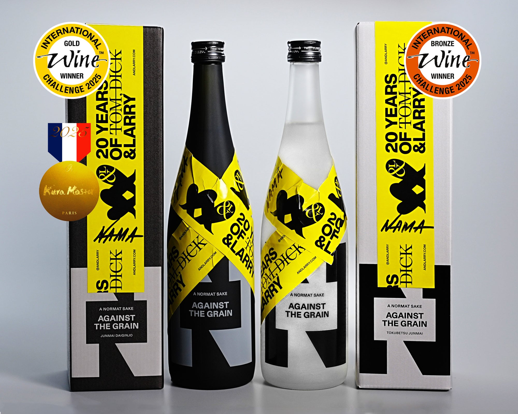 A NORMAT SAKE – Against the Grain (Nama Edition) (Bundle of 2)
