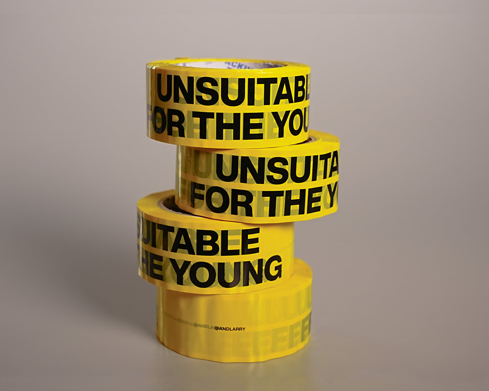 UNSUITABLE FOR THE YOUNG Tape (Large)