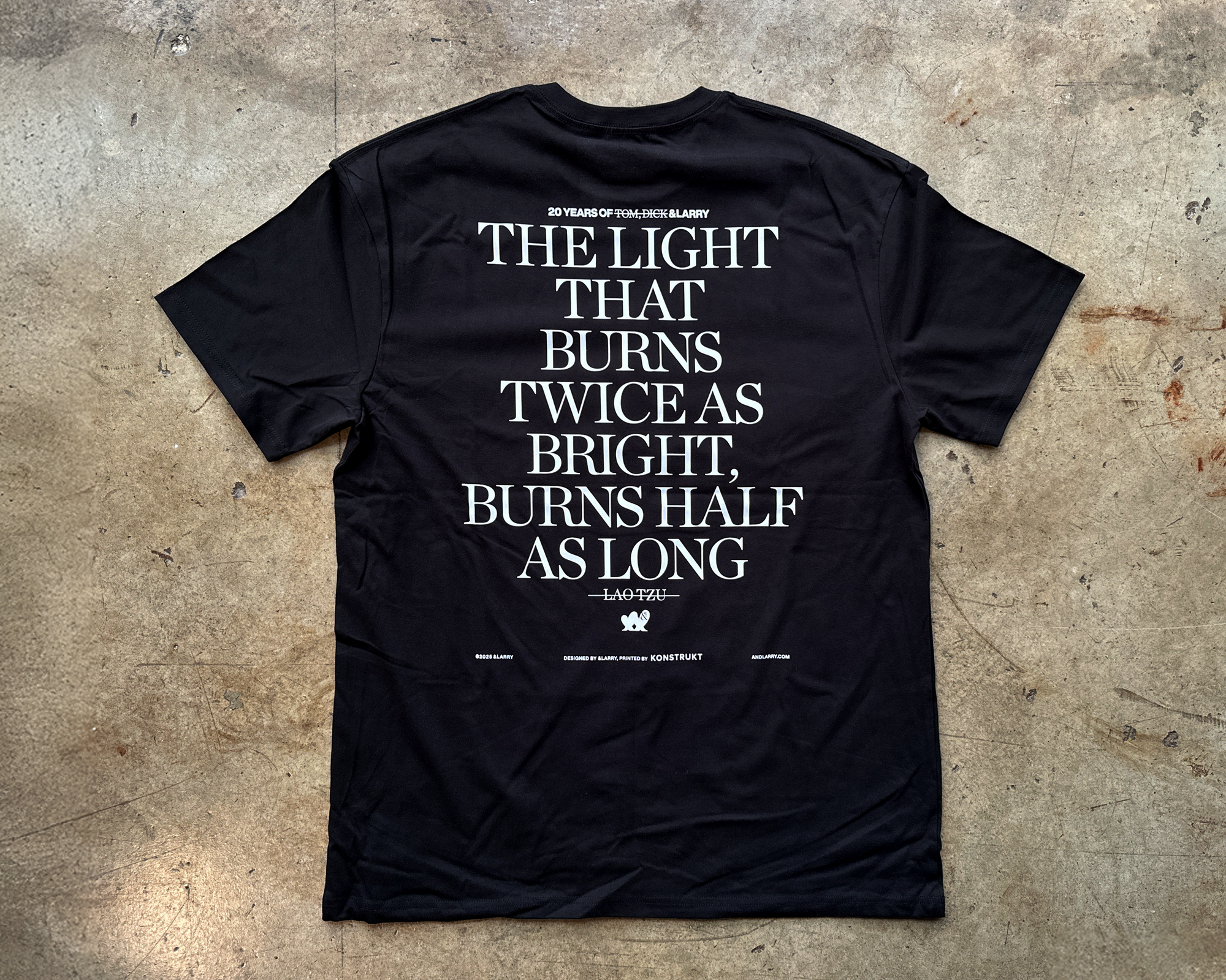 XX&L "SLOW BURN" T-Shirt